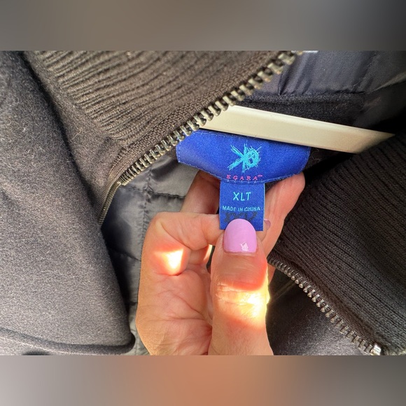 Egara Men’s Peacoat Size XLT - Picture 2 of 12